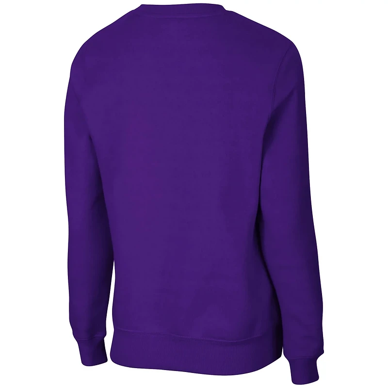 Colosseum Northwestern Wildcats Campanile Pullover Sweatshirt