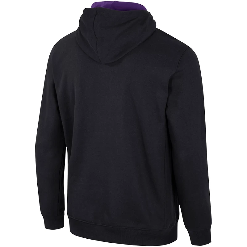 Colosseum Northwestern Wildcats Half-Zip Hoodie