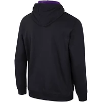 Colosseum Northwestern Wildcats Half-Zip Hoodie