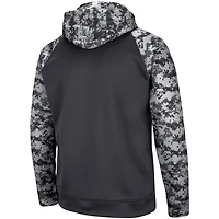 Colosseum Northwestern Wildcats OHT Military Appreciation Digital Camo Pullover Hoodie