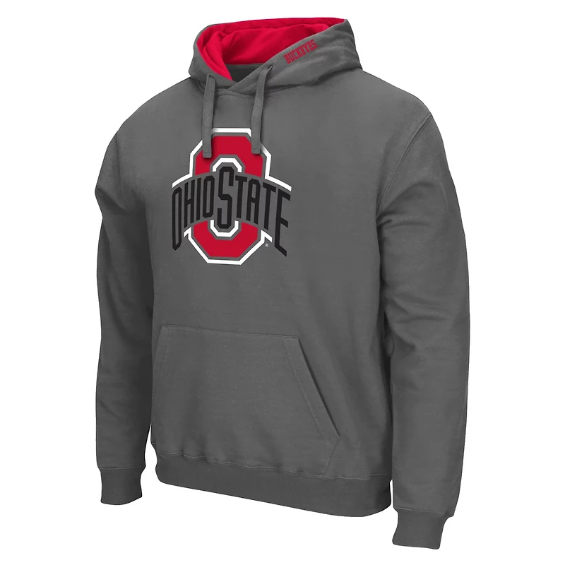 Colosseum Ohio State Buckeyes Arch Logo 30 Pullover Hoodie