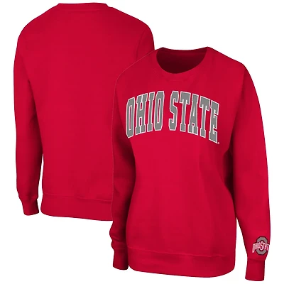 Colosseum Ohio State Buckeyes Campanile Pullover Sweatshirt