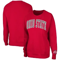 Colosseum Ohio State Buckeyes Campanile Pullover Sweatshirt