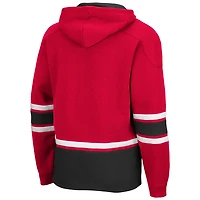 Colosseum Ohio State Buckeyes Lace Up 30 Pullover Hoodie