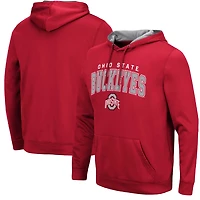 Colosseum Ohio State Buckeyes Resistance Pullover Hoodie