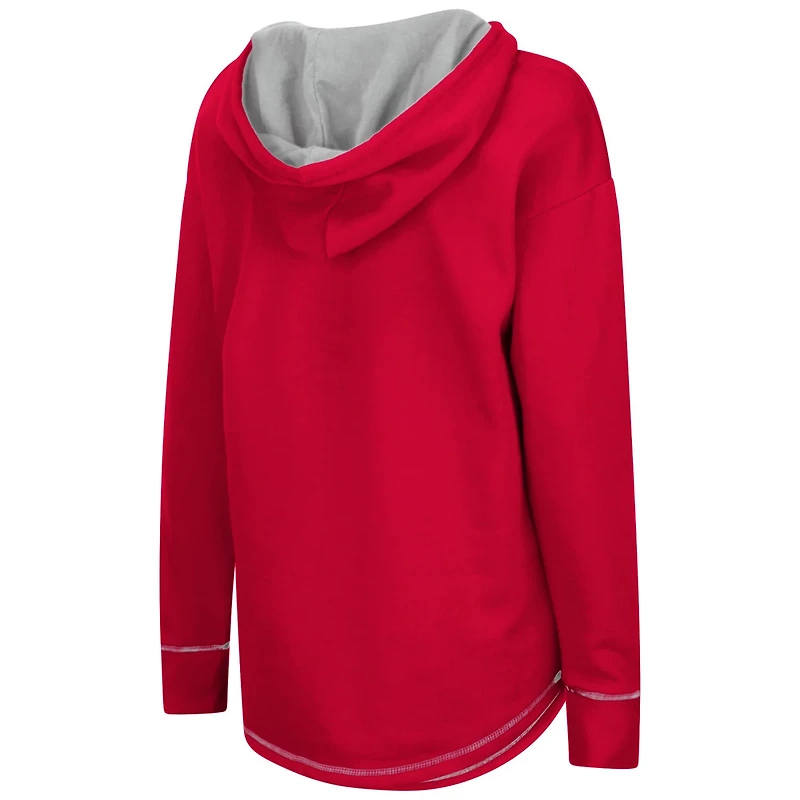 Colosseum Ohio State Buckeyes Tunic Pullover Hoodie