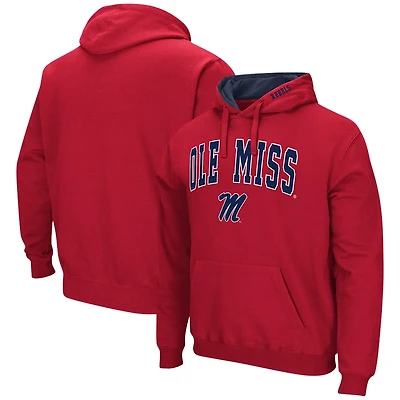 Colosseum Ole Miss Rebels Arch  Logo 30 Pullover Hoodie