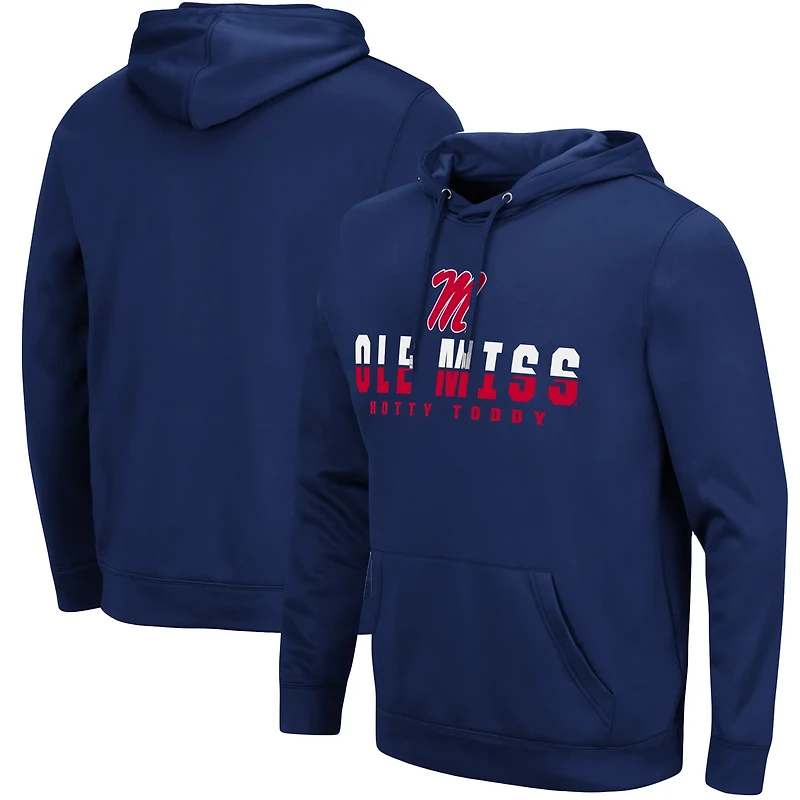 Colosseum Ole Miss Rebels Lantern Pullover Hoodie