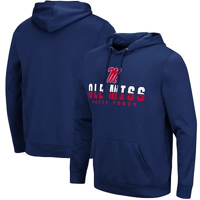Colosseum Ole Miss Rebels Lantern Pullover Hoodie