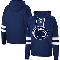 Colosseum Penn State Nittany Lions Lace-Up 40 Pullover Hoodie