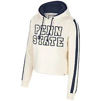 Colosseum Penn State Nittany Lions Perfect Date Cropped Pullover Hoodie