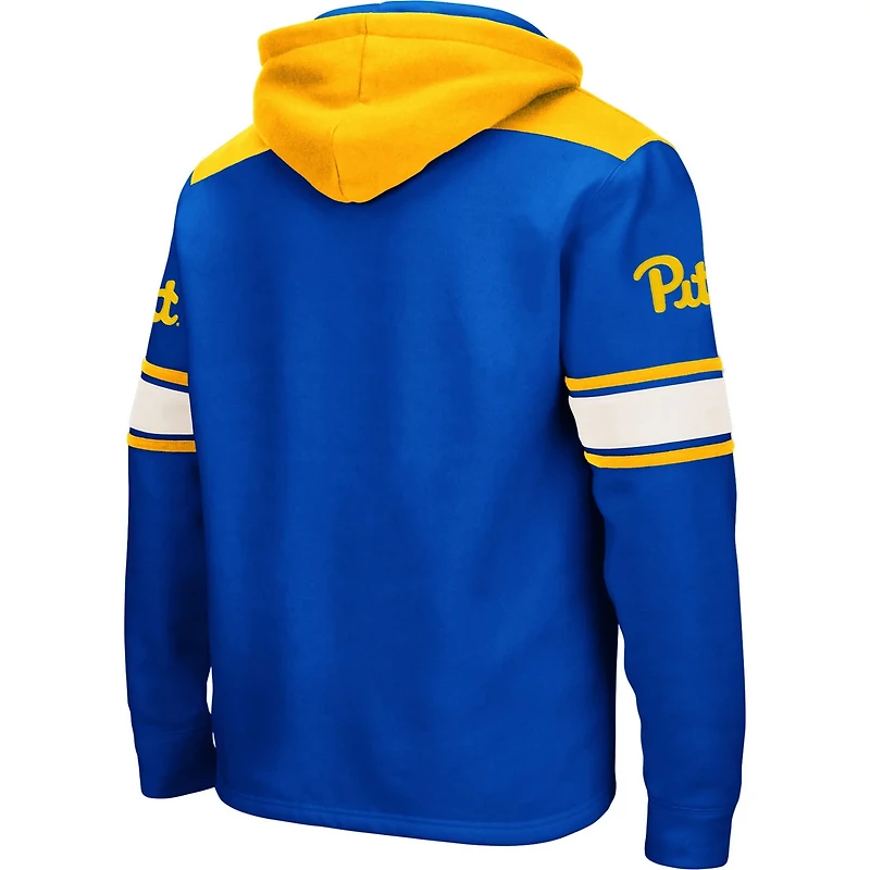 Colosseum Pitt Panthers 20 Lace-Up Pullover Hoodie