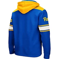 Colosseum Pitt Panthers 20 Lace-Up Pullover Hoodie