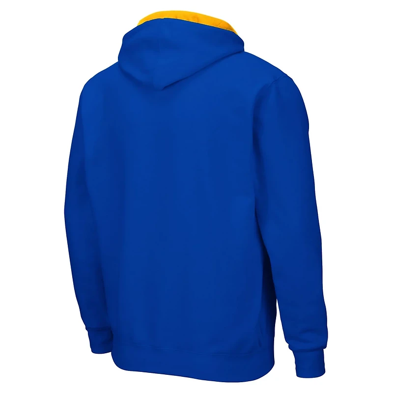 Colosseum Pitt Panthers Arch  Team Logo 30 Full-Zip Hoodie