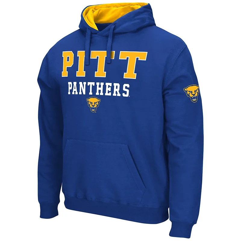 Colosseum Pitt Panthers Sunrise Pullover Hoodie