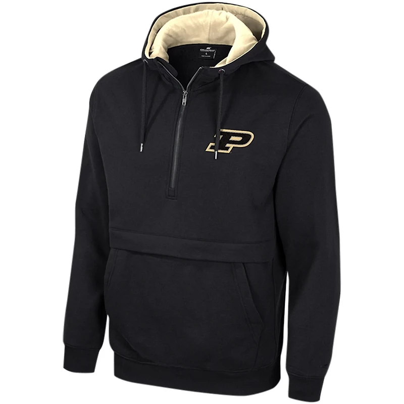 Colosseum Purdue Boilermakers Half-Zip Hoodie