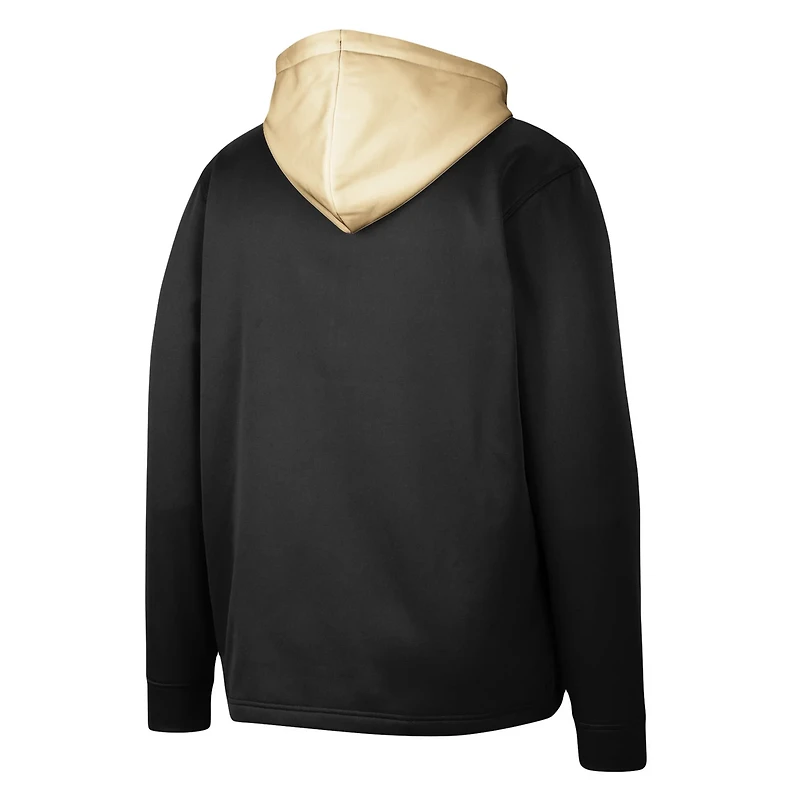 Colosseum Purdue Boilermakers Luge 30 Quarter-Zip Hoodie