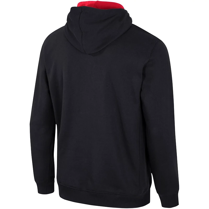Colosseum Rutgers Scarlet Knights Half-Zip Hoodie