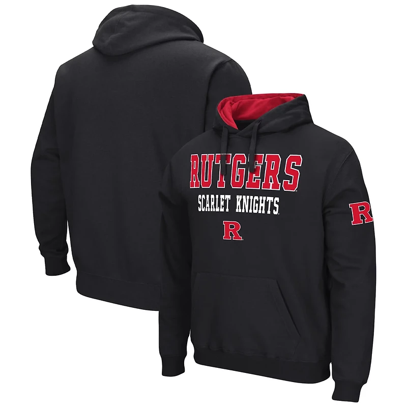 Colosseum Rutgers Scarlet Knights Sunrise Pullover Hoodie