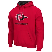 Colosseum San Diego State Aztecs Arch and Logo Pullover Hoodie