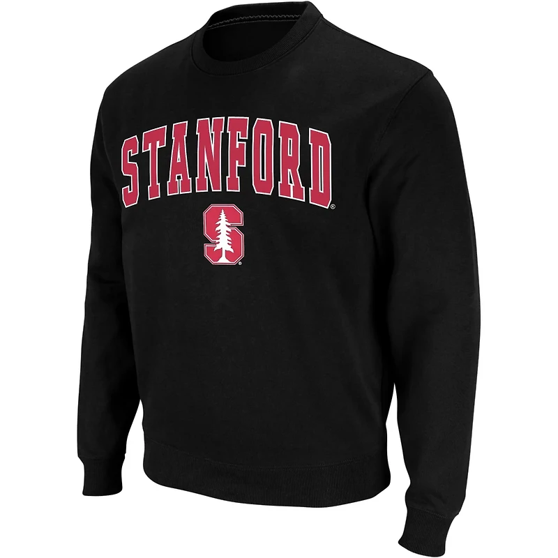 Colosseum Stanford Cardinal Arch  Logo Crew Neck Sweatshirt