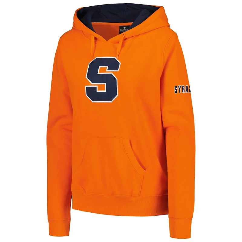 Colosseum Syracuse Big Logo Pullover Hoodie