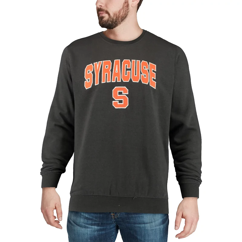Colosseum Syracuse Arch Logo Crew Neck Sweatshirt