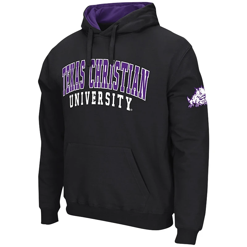 Colosseum TCU Horned Frogs Double Arch Pullover Hoodie