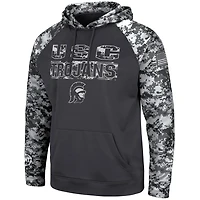 Colosseum USC Trojans OHT Military Appreciation Digital Camo Pullover Hoodie