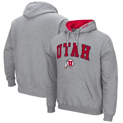 Colosseum Utah Utes Arch and Logo Pullover Hoodie