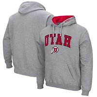 Colosseum Utah Utes Arch and Logo Pullover Hoodie