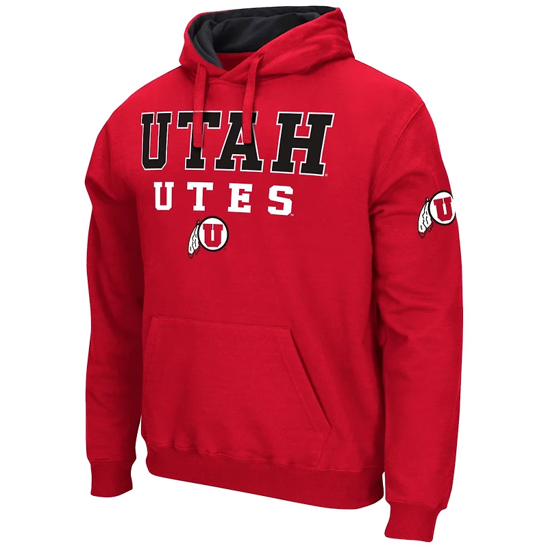 Colosseum Utah Utes Sunrise Pullover Hoodie