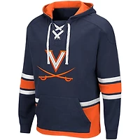 Colosseum Virginia Cavaliers Lace Up 30 Pullover Hoodie