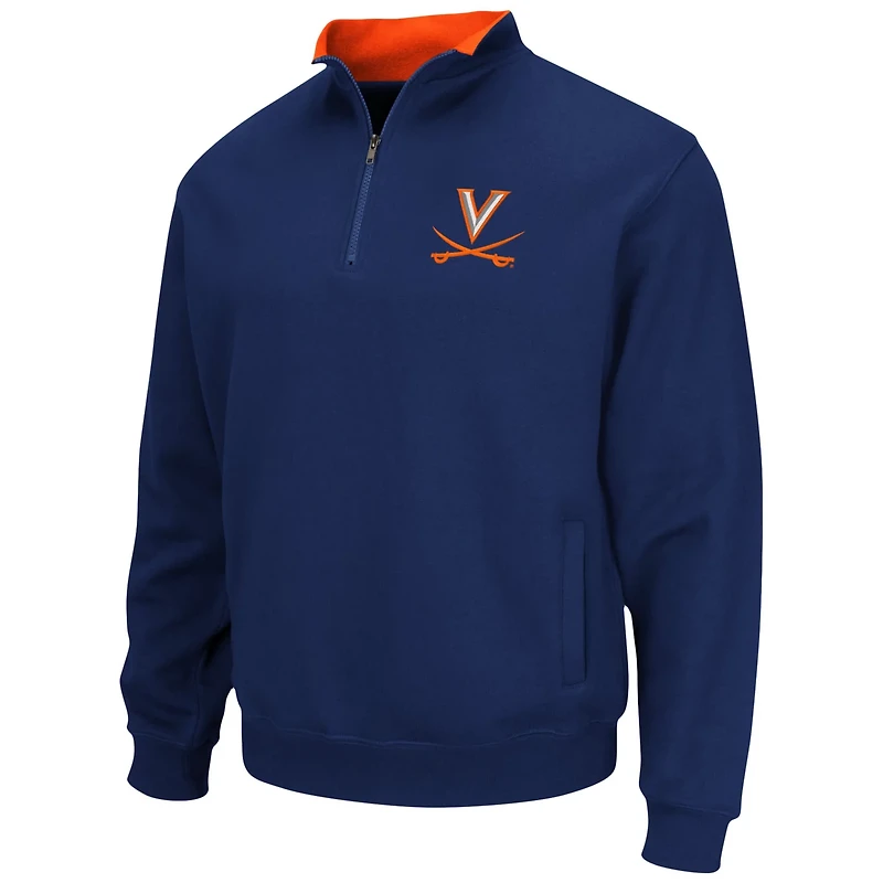 Colosseum Virginia Cavaliers Tortugas Team Logo Quarter-Zip Jacket