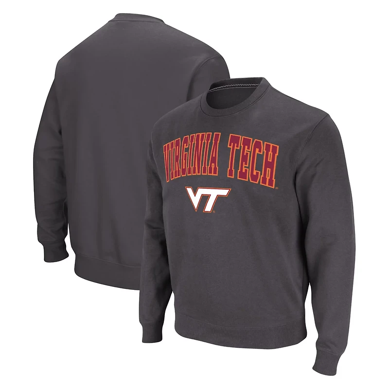 Colosseum Virginia Tech Hokies Arch Logo Pullover Sweatshirt