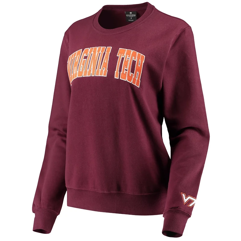 Colosseum Virginia Tech Hokies Campanile Pullover Sweatshirt