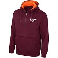 Colosseum Virginia Tech Hokies Half-Zip Hoodie