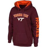 Colosseum Virginia Tech Hokies Loud and Proud Pullover Hoodie
