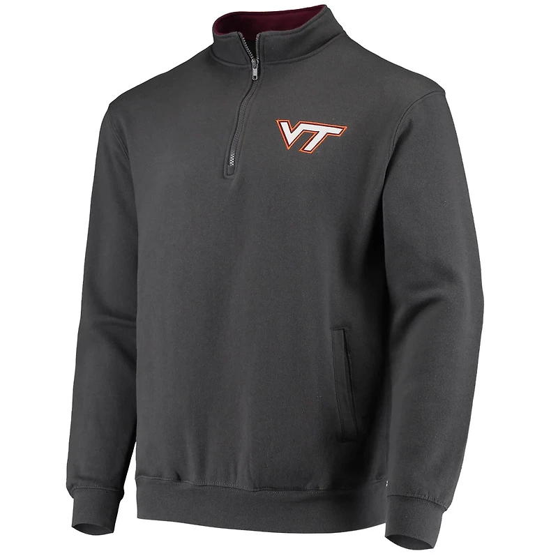 Colosseum Virginia Tech Hokies Tortugas Logo Quarter-Zip Jacket
