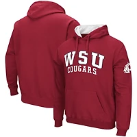 Colosseum Washington State Cougars Double Arch Pullover Hoodie