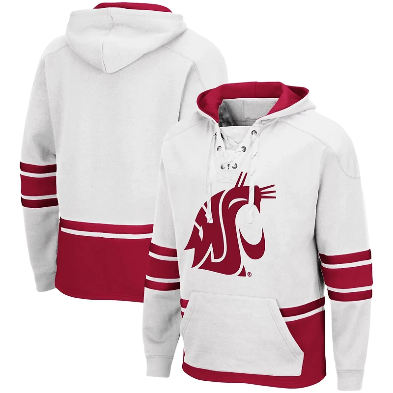 Colosseum Washington State Cougars Lace Up 30 Pullover Hoodie