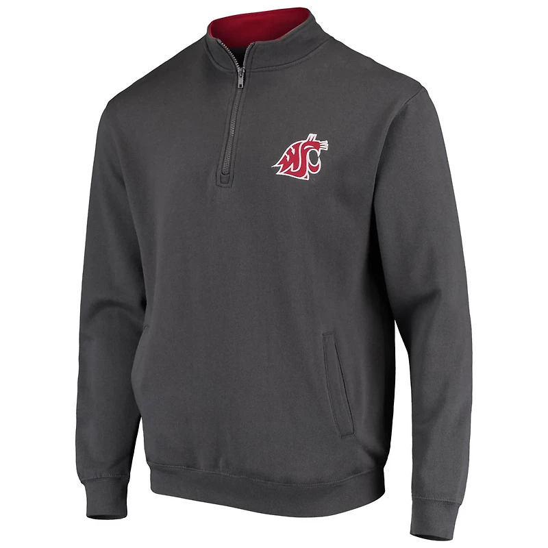 Colosseum Washington State Cougars Tortugas Logo Quarter-Zip Jacket