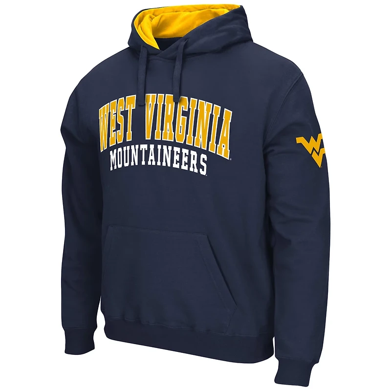 Colosseum West Virginia Mountaineers Double Arch Pullover Hoodie