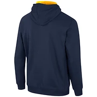Colosseum West Virginia Mountaineers Half-Zip Hoodie