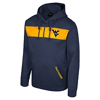 Colosseum West Virginia Mountaineers Quarter-Zip Hoodie