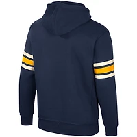 Colosseum West Virginia Mountaineers Saluting Pullover Hoodie