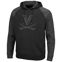 ColosseumVirginia Cavaliers Blackout 30 Tonal Raglan Pullover Hoodie