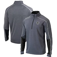 Columbia / Los Angeles Kings Omni-Wick Shotgun 20 Quarter-Zip Pullover Top