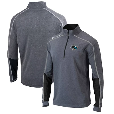 Columbia / San Jose Sharks Omni-Wick Shotgun 20 Quarter-Zip Pullover Top