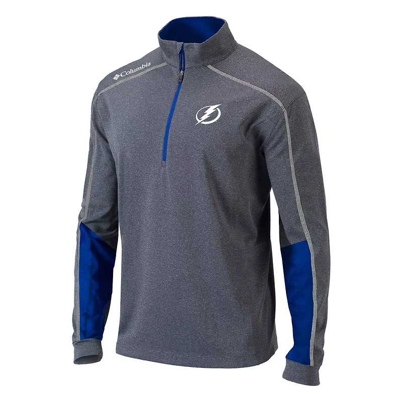 Columbia / Tampa Bay Lightning Omni-Wick Shotgun 20 Quarter-Zip Pullover Top